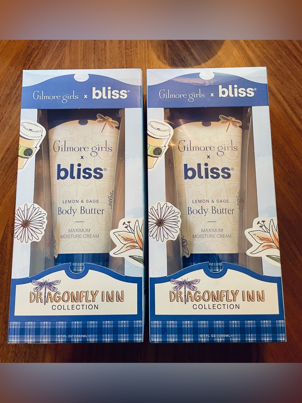 2 Bliss + Gilmore Girls Lemon Sage Body Butter limited edition 😍